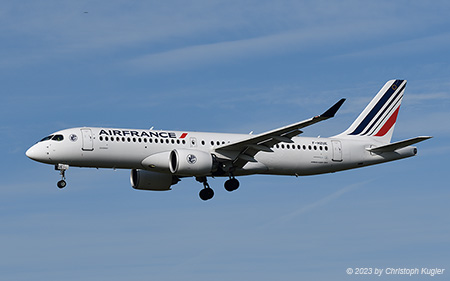 Airbus A220-300 | F-HZUE | Air France | Z&UUML;RICH (LSZH/ZRH) 14.04.2023
