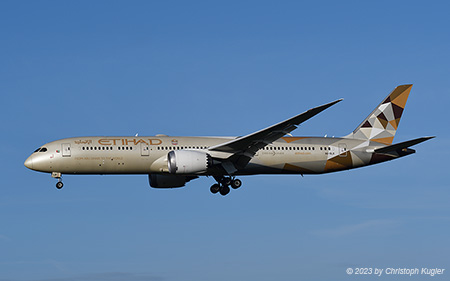 Boeing 787-9 | A6-BLR | Etihad Airways | Z&UUML;RICH (LSZH/ZRH) 14.04.2023