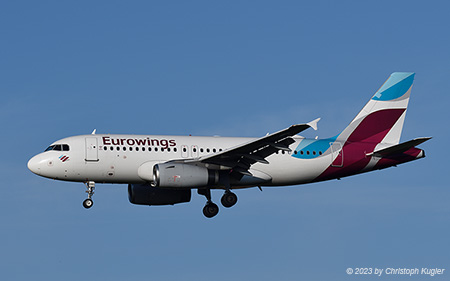Airbus A319-132 | D-AGWC | Eurowings | Z&UUML;RICH (LSZH/ZRH) 14.04.2023