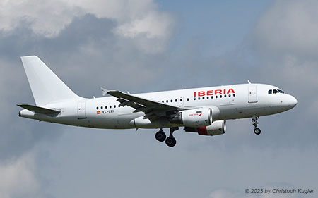 Airbus A319-111 | EC-LEI | Iberia | Z&UUML;RICH (LSZH/ZRH) 23.04.2023