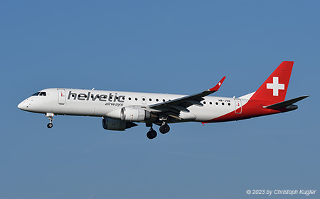Embraer ERJ-190LR | HB-JVO | Helvetic Airways | Z&UUML;RICH (LSZH/ZRH) 04.05.2023
