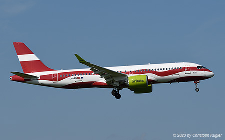 Airbus A220-300 | YL-ABN | Air Baltic | Z&UUML;RICH (LSZH/ZRH) 26.05.2023