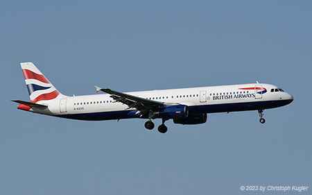 Airbus A321-231 | G-EUXG | British Airways | Z&UUML;RICH (LSZH/ZRH) 28.05.2023