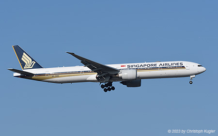 Boeing 777-312ER | 9V-SNC | Singapore Airlines | Z&UUML;RICH (LSZH/ZRH) 29.05.2023