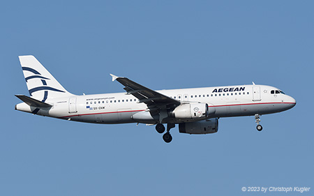 Airbus A320-232 | SX-DWM | Aegean Airlines | Z&UUML;RICH (LSZH/ZRH) 29.05.2023