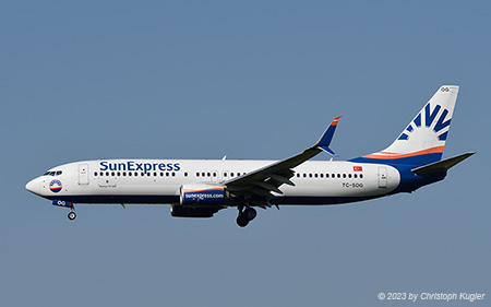 Boeing 737-800 | TC-SOG | SunExpress | Z&UUML;RICH (LSZH/ZRH) 01.06.2023