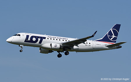 Embraer ERJ-175STD | SP-LIR | LOT Polish Airlines | Z&UUML;RICH (LSZH/ZRH) 02.06.2023