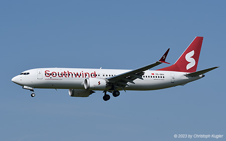 Boeing 737 MAX 8 | TC-GRJ | Southwind Airlines | Z&UUML;RICH (LSZH/ZRH) 02.06.2023