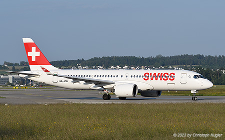 Bombardier CSeries 300 | HB-JCB | Swiss Global Airlines | Z&UUML;RICH (LSZH/ZRH) 03.06.2023