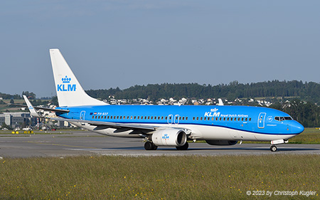 Boeing 737-8K2 | PH-BXF | KLM Royal Dutch Airlines | Z&UUML;RICH (LSZH/ZRH) 03.06.2023