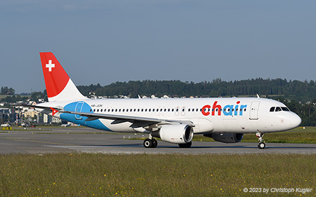 Airbus A320-214 | HB-JOK | Chair Airlines | Z&UUML;RICH (LSZH/ZRH) 03.06.2023