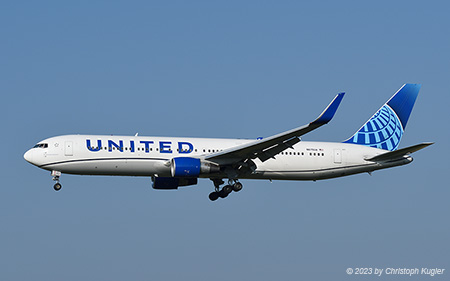 Boeing 767-322ER | N675UA | United Airlines | Z&UUML;RICH (LSZH/ZRH) 09.06.2023