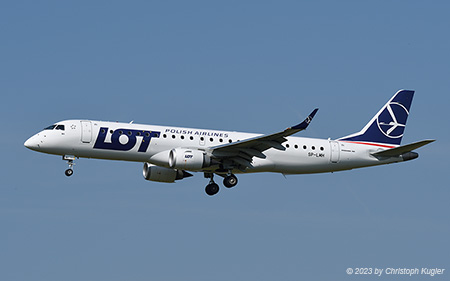 Embraer ERJ-190LR | SP-LMH | LOT Polish Airlines | Z&UUML;RICH (LSZH/ZRH) 09.06.2023