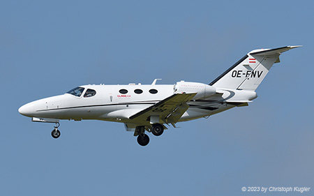 Cessna 510 Citation Mustang | OE-FNV | untitled (GlobeAir) | Z&UUML;RICH (LSZH/ZRH) 11.06.2023