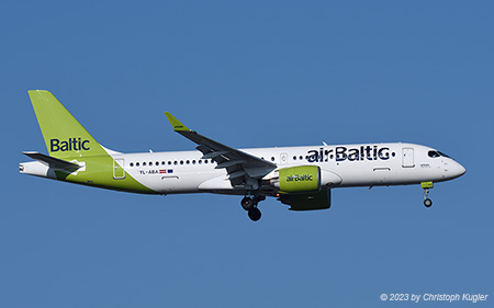 Airbus A220-300 | YL-ABA | Air Baltic | Z&UUML;RICH (LSZH/ZRH) 25.06.2023