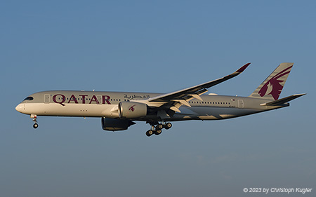 Airbus A350-941 | A7-ALD | Qatar Airways | Z&UUML;RICH (LSZH/ZRH) 11.09.2023