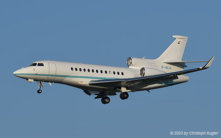Dassault Falcon 7X | D-ALIL | untitled | Z&UUML;RICH (LSZH/ZRH) 11.09.2023