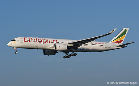 Airbus A350-941 | ET-AWN | Ethiopian Airlines | Z&UUML;RICH (LSZH/ZRH) 11.09.2023