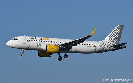 Airbus A320-271n | EC-NCF | Vueling Airlines  |  with Asturias - paraiso natural sticker | Z&UUML;RICH (LSZH/ZRH) 11.09.2023