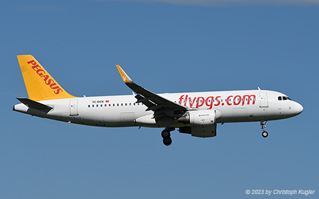 Airbus A320-214 | TC-DCE | Pegasus Airlines | Z&UUML;RICH (LSZH/ZRH) 16.09.2023