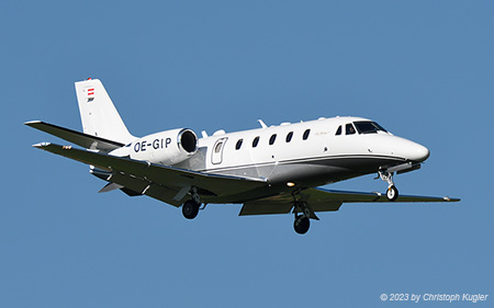 Cessna 560XLS+ Citation Excel | OE-GIP | untitled (Swiss Global Jet) | Z&UUML;RICH (LSZH/ZRH) 20.09.2023
