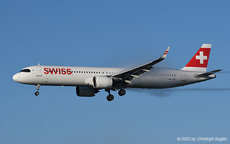 Airbus A321-271nx | HB-JPC | Swiss International Air Lines | Z&UUML;RICH (LSZH/ZRH) 20.09.2023