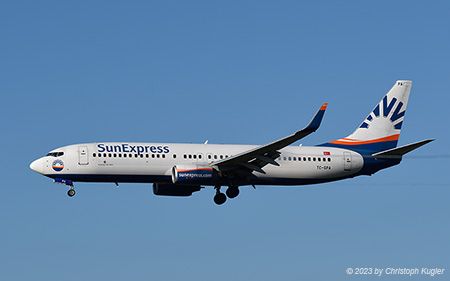 Boeing 737-8HX | TC-SPA | SunExpress | Z&UUML;RICH (LSZH/ZRH) 20.09.2023