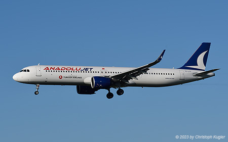 Airbus A321-271nx | TC-LTT | AnadoluJet | Z&UUML;RICH (LSZH/ZRH) 25.09.2023