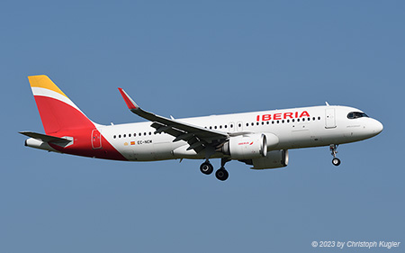 Airbus A320-251n | EC-NCM | Iberia | Z&UUML;RICH (LSZH/ZRH) 01.10.2023