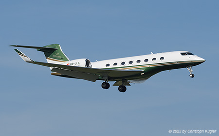 Gulfstream G650 | HB-JLO | untitled (Cat Aviation) | Z&UUML;RICH (LSZH/ZRH) 06.10.2023