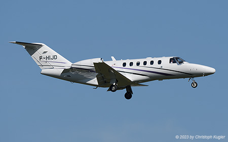 Cessna 525A CitationJet CJ2+ | F-HIJD | untitled (iXAir) | Z&UUML;RICH (LSZH/ZRH) 13.10.2023