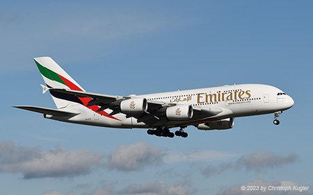 Airbus A380-861 | A6-EED | Emirates Airline | Z&UUML;RICH (LSZH/ZRH) 08.11.2023