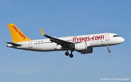 Airbus A320-251n | TC-NCI | Pegasus Airlines | Z&UUML;RICH (LSZH/ZRH) 27.12.2023