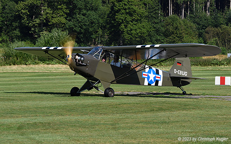 Piper J-3 Cub | D-EBUG | private | LSZO 24.06.2023