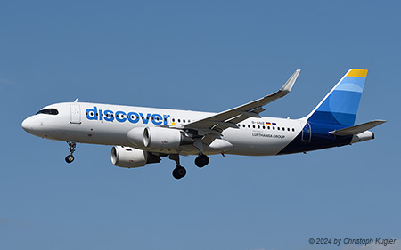 Airbus A320-214 | D-AIUZ | Discover Airlines | FRANKFURT (EDDF/FRA) 26.08.2024