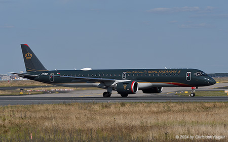 Embraer ERJ-195-E2 | JY-REB | Royal Jordanian Airlines | FRANKFURT (EDDF/FRA) 26.08.2024