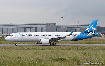 Airbus A321-271nx | D-AZXS | untitled (Air Transat) | HAMBURG FINKENWERDER (EDHI/XFW) 04.06.2024