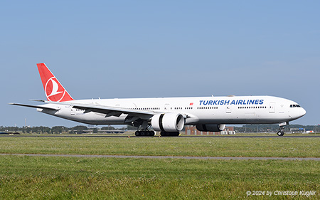 Boeing 777-3F2ER | TC-JJT | Turkish Airlines | AMSTERDAM-SCHIPHOL (EHAM/AMS) 27.08.2024