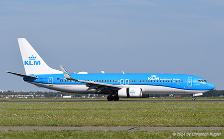 Boeing 737-8K2 | PH-BGB | KLM Royal Dutch Airlines | AMSTERDAM-SCHIPHOL (EHAM/AMS) 27.08.2024