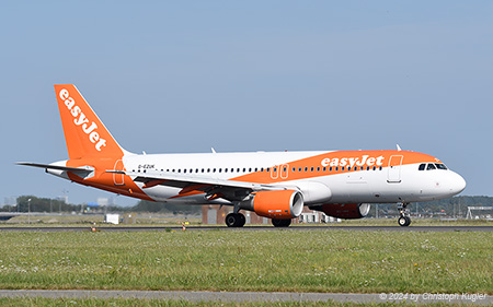 Airbus A320-214 | G-EZUK | easyJet UK | AMSTERDAM-SCHIPHOL (EHAM/AMS) 27.08.2024
