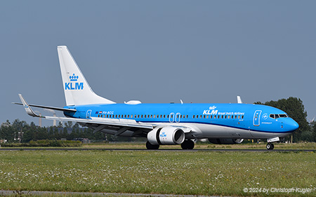 Boeing 737-800 | PH-BCG | KLM Royal Dutch Airlines | AMSTERDAM-SCHIPHOL (EHAM/AMS) 28.08.2024