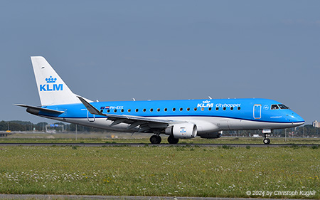 Embraer ERJ-175STD | PH-EXX | KLM Cityhopper | AMSTERDAM-SCHIPHOL (EHAM/AMS) 28.08.2024