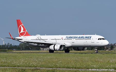 Airbus A321-231 | TC-JTA | Turkish Airlines | AMSTERDAM-SCHIPHOL (EHAM/AMS) 28.08.2024