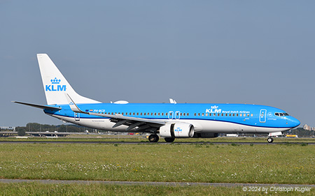 Boeing 737-8K2 | PH-BCD | KLM Royal Dutch Airlines | AMSTERDAM-SCHIPHOL (EHAM/AMS) 28.08.2024