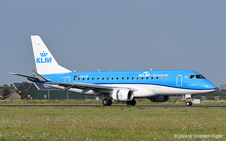Embraer ERJ-175STD | PH-EXI | KLM Cityhopper | AMSTERDAM-SCHIPHOL (EHAM/AMS) 28.08.2024