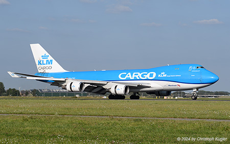 Boeing 747-406ERF | PH-CKC | KLM Royal Dutch Airlines (Martinair) | AMSTERDAM-SCHIPHOL (EHAM/AMS) 28.08.2024