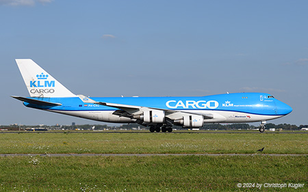 Boeing 747-406ERF | PH-CKC | KLM Royal Dutch Airlines (Martinair) | AMSTERDAM-SCHIPHOL (EHAM/AMS) 28.08.2024