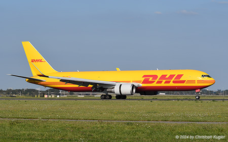 Boeing 767-304ERBDSF | OE-LYC | DHL Air | AMSTERDAM-SCHIPHOL (EHAM/AMS) 28.08.2024