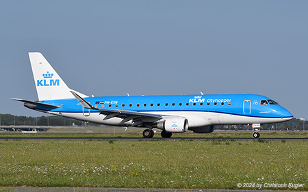 Embraer ERJ-175STD | PH-EXN | KLM Cityhopper | AMSTERDAM-SCHIPHOL (EHAM/AMS) 28.08.2024