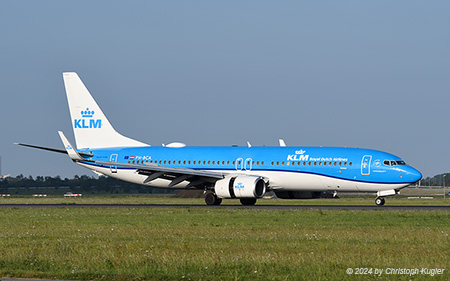 Boeing 737-8K2 | PH-BCA | KLM Royal Dutch Airlines | AMSTERDAM-SCHIPHOL (EHAM/AMS) 28.08.2024